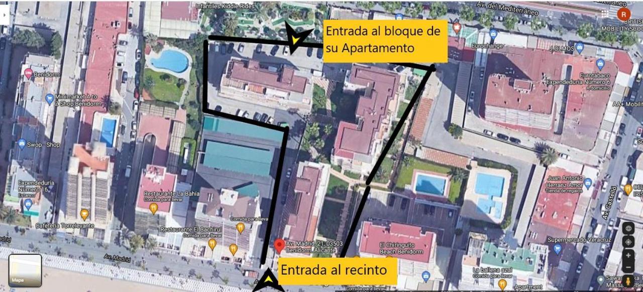 Апартаменты Apartamento Completo El Pato De Loix Бенидорм Экстерьер фото